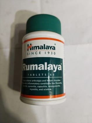 Himalaya Rumalaya Tablets 60 Helps relieve arthralgia and ozen shoulder 