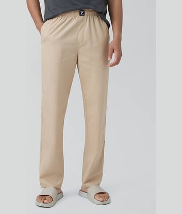 XYXX Pack of 1 Pyjama For Men's ( Beige )