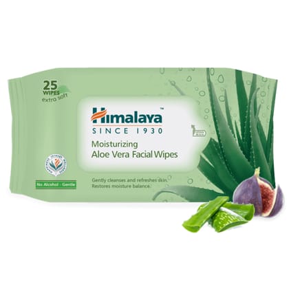 MOISTU ALOE VERA FACIAL WIPES 25'S INDIA