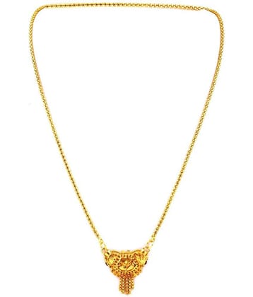 JIPPA - Golden Mangalsutra ( Pack of 1 )