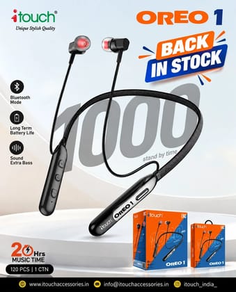 ITOUCH OREO 1 HOTTEST SELLING PRODUCT BACK IN STOCK