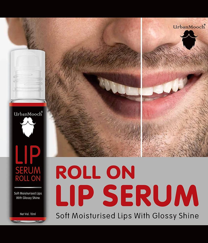 UrbanMooch Advanced Brightning Lip Serum, Roll On For Glossy & Shiny Lips with Moisturizing Effect- Men Face Serum 736 mL