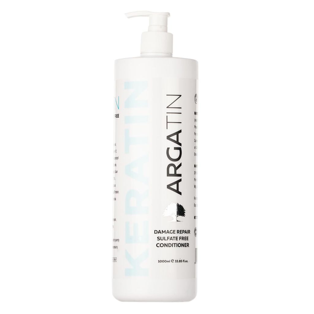 Argatin Keratin Damage Repair Sulphate Free Conditioner For Dry And Frizzy | Nourishing | Straighter And Smoother Hair 1000Ml