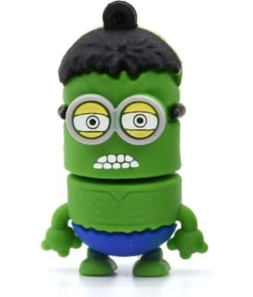 Pankreeti PKT643 Minion Hulk 32GB USB 2.0 Fancy Pendrive Pack of 1