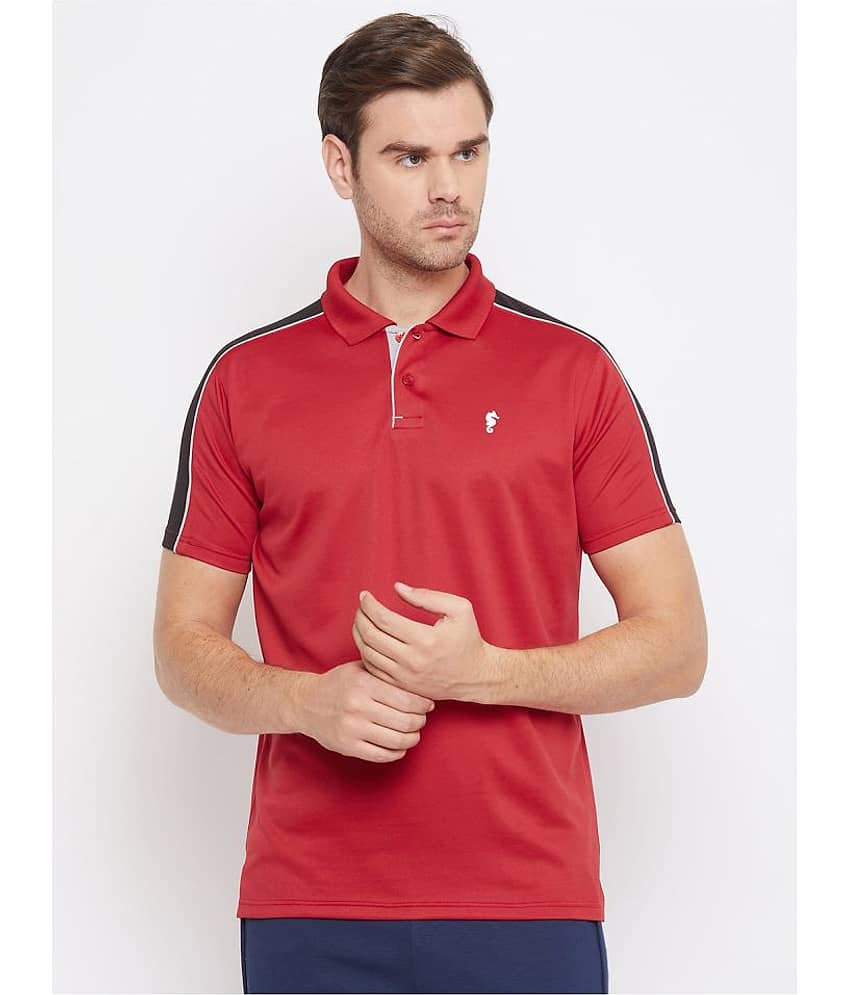 EPPE - Charcoal Polyester Regular Fit Men's Sports Polo T-Shirt ( Pack of 1 )