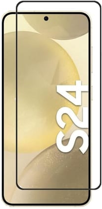 PLUGTECH Advanced Tempered Glass With Anti-Explosion 9H Hardness Edge-To-Edge Coverage Screen Guard for SAMSUNG S24