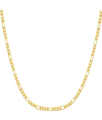 FASHION FRILL Gold Plated Chain ( Set of 1 )
