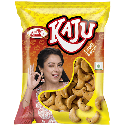 Sunder Kaju Salted Biscuits - Crispy & Healthy, 200 G