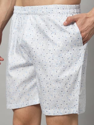 Printed Men Boxer | Pure Cotton Mens Shorts | Innerwear Boxers | Men Boxer With Pocket (OTLMB17)-S