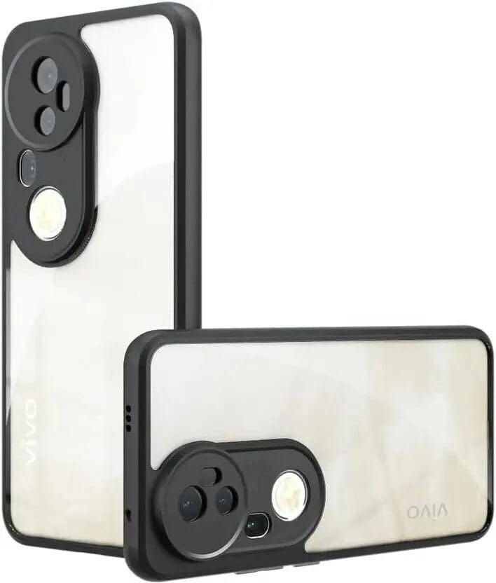 PLUGTECH Slim Shockproof Case | Matte Black Soft | Drop Protection | Precise Cutouts | Premium Mobile Cover for Vivo T4 Ultra