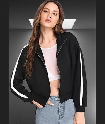 RAABTA FASHIION - Fleece Black Jackets