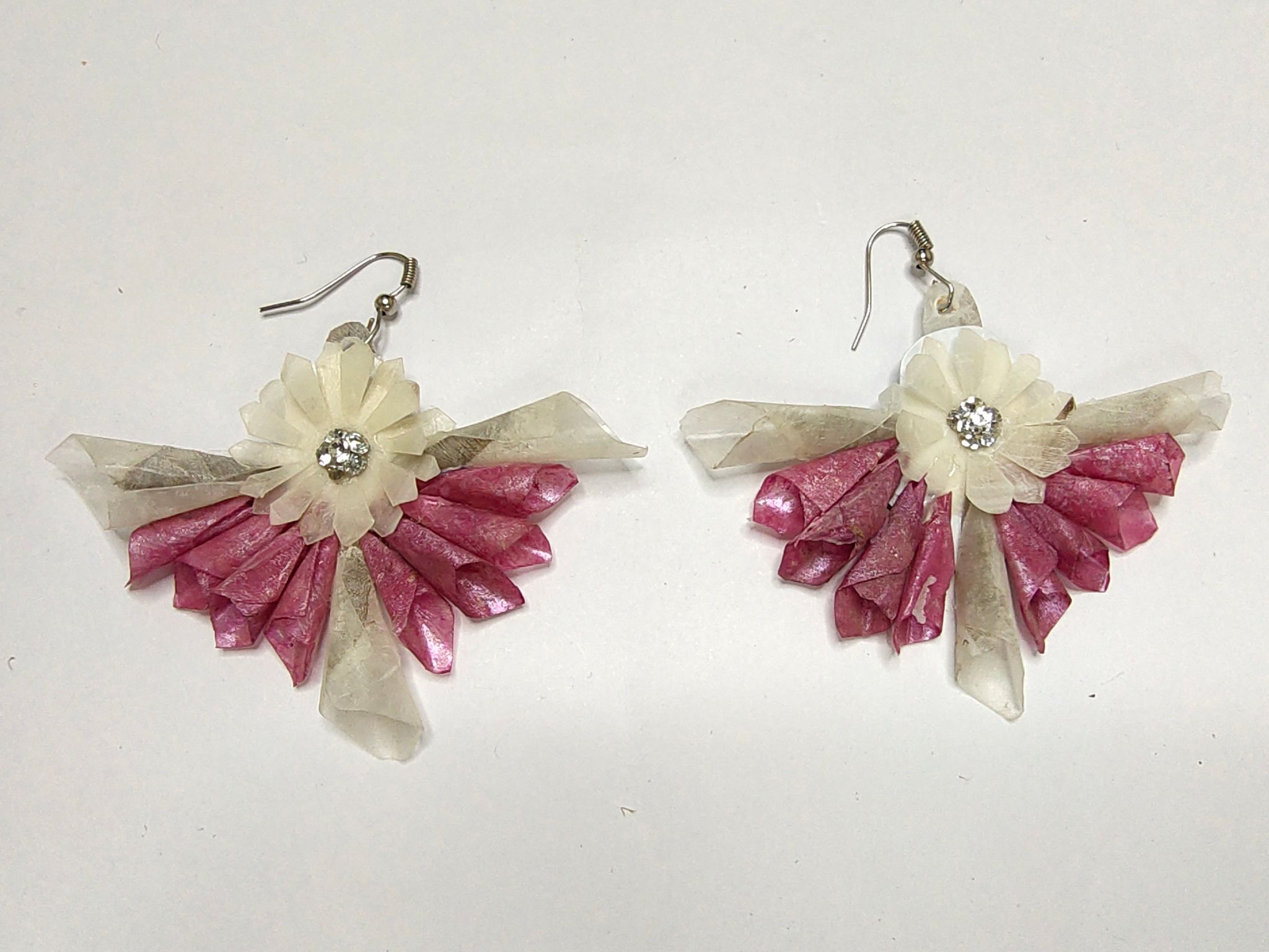 Jhal muri pattern eartings set