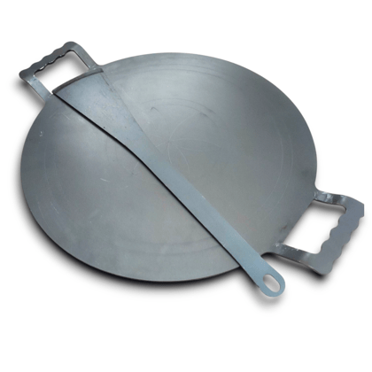 NAAYAGI - pure IRON TAWA, IRON DOSA TAWA, ROTI TAWA - 12 INCH  APPROX, FLAT MODEL
