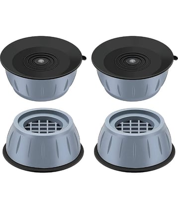 PVC All in 1 Almirah,Wardrobe, Refrigerator Stand, Washing Machine Stand 4 pieces (set of 1)