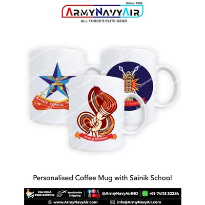 ArmyNavyAir Personalised Coffee Mug (1 unit) | Ceramic Custom Print | Gift & Souvenir