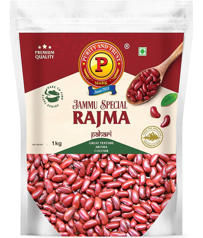 P Mark Jammu Rajma | Red Kidney Beans 1 kg