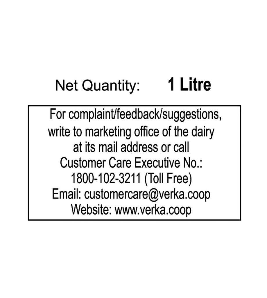 UHT Toned Milk - (1 LTR)