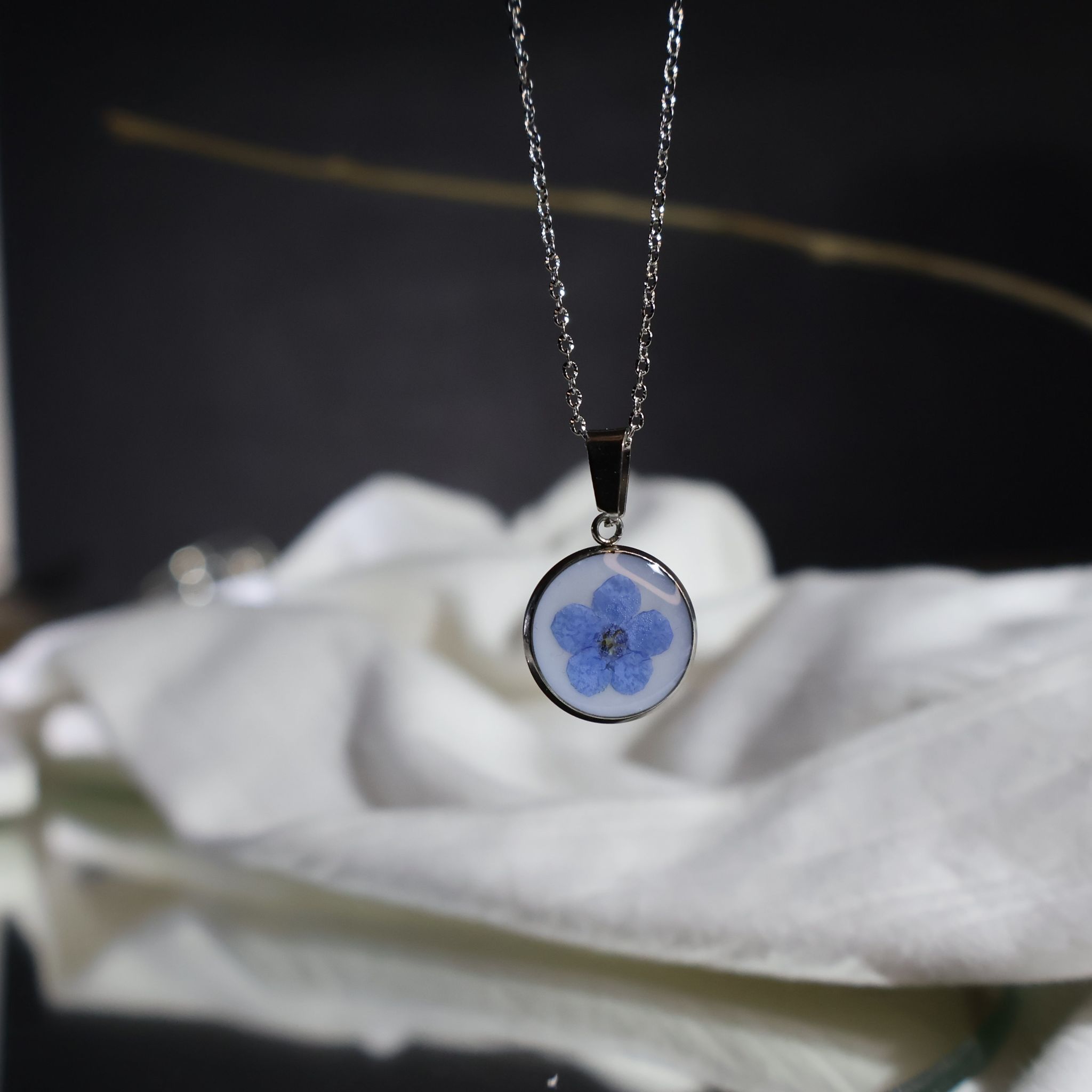 Forget me not - Jewellery set-Necklace
