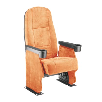 Auditorium Chair With Sliding Seat & Back,Tip Up Mechanism with Cup Holder (CS-AUDI-01)