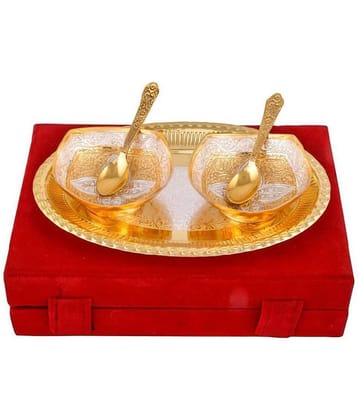 Arsalan Silverplated Gold/Silver Plated Gift Item - Pack of 5