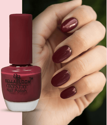 BELLABLOOM Brown Glossy Nail Polish 10 ( Pack of 1 )