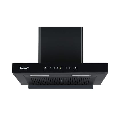 Livpure Fenix 60 cm | T-Shape Chimney | 1400 m/hr Suction | Filterless | Touch & Gesture Control | Low Noise | 10 Years Motor + 2 Years Comprehensive Warranty | Black Livpure Fenix 60 cm | T-Shape Chimney | 1400 m/hr Suction | Filterless | Touch & Gestur