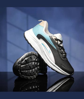 ASIAN - MERCURY-31cBKFIROZWHT Black Women's Running Shoes
