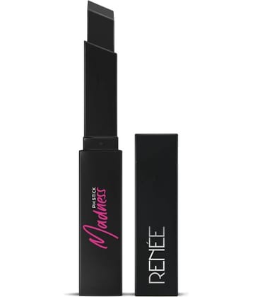 RENEE Madness Ph Black Lipstick With Glossy Pink Payoff, 3 g