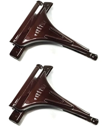 Everest Iron Door Spring Brown with Fitting Set & Opens Up to 90 degree (Set of 2 Pieces)