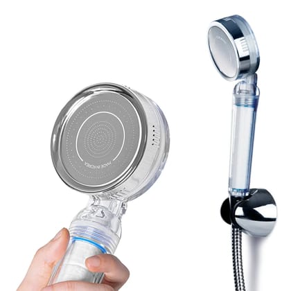 Tap Water Filter Handheld Shower Head For Bathroom | Sediment + Chlorine Filter 2 Stage Filtration | Shower Filter For Hard Water | CWC-CB001C (Sediment + Chlorine)
