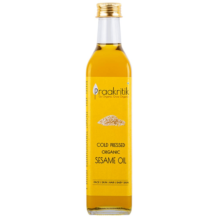 Praakritik Organic Cold Pressed Sesame Oil 500ml