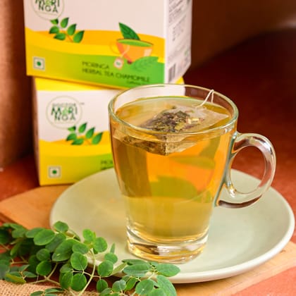 MORINGA HERBAL TEA CHAMOMILE (COMBO PACK OF 4)