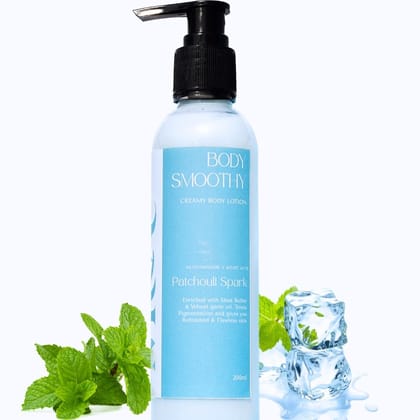 Patchouli Spark Creamy Body Lotion For Cool & Fresh Skin