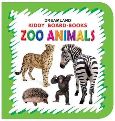 Kiddy Board - Zoo Animals [Hardcover] Dreamland Publications