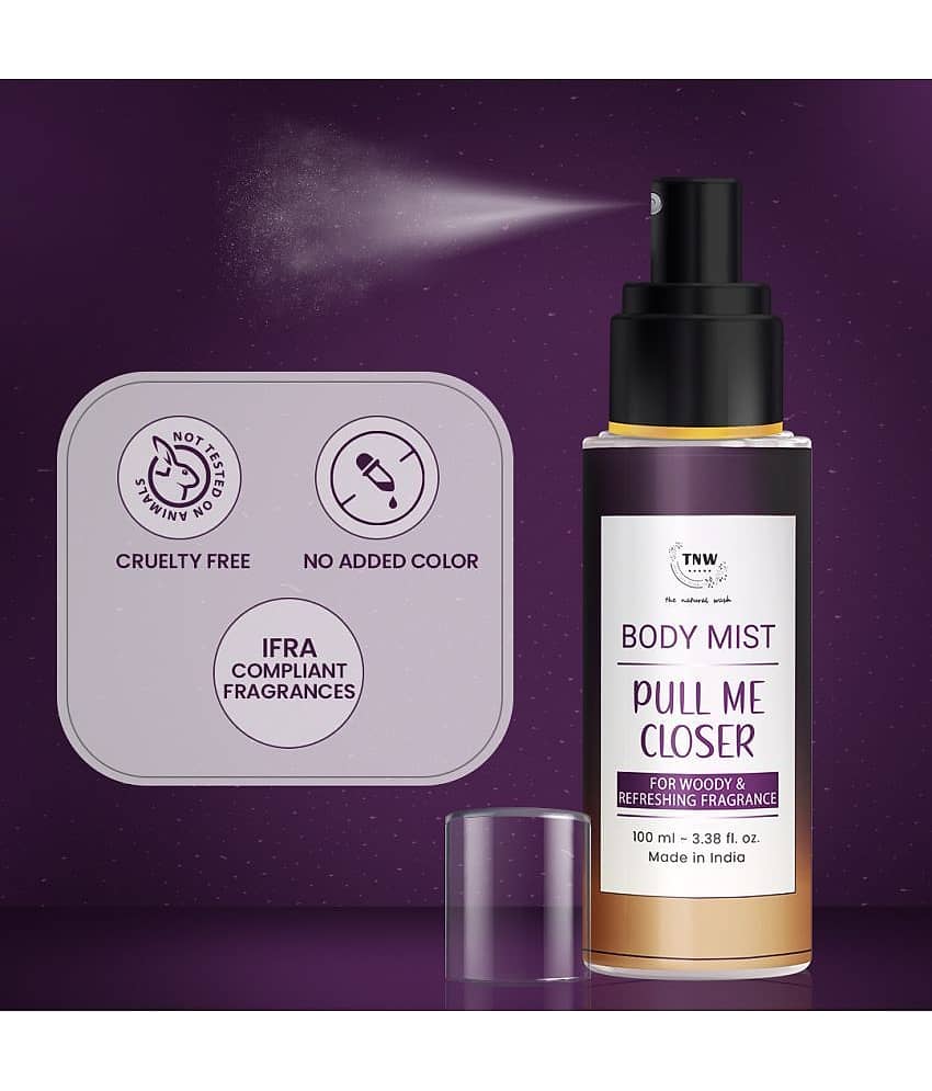 TNW - The Natural Wash Pull Me Closer Body Mist For Long Lasting Refreshing Fragrance, 100Ml