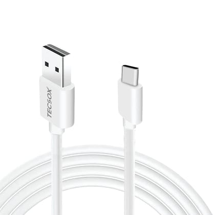 Tecsox 33 Watt fast charging USB A to Type C | Fast Charging
