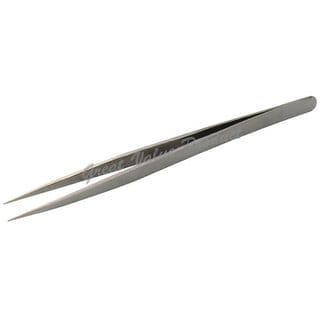 Scorpion Nail Art Tweezer, Straight Point (6 x 1 x 1 Inch, Grey)