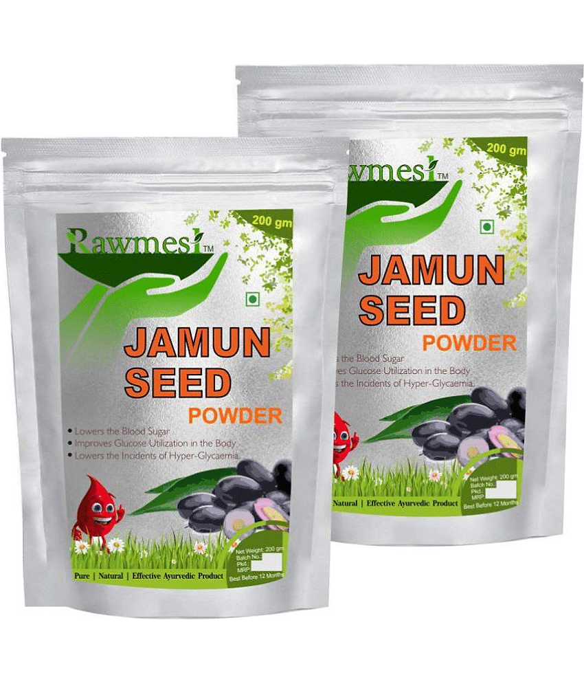 Rawmest Jamun Seed Powder 400 Gm