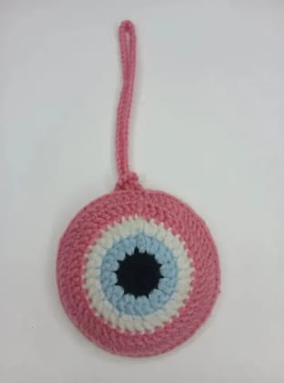 Handmade crochet emoji Pouch, cute emoji coin pouch, air pods pouch, keychain pouch, bag charm, multi A purpose storage  Pouch Pack Of 5