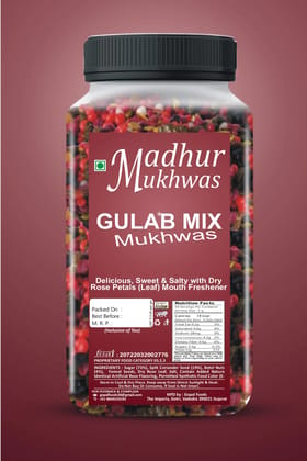 Madhur Mukhwas Gulab mix (170 g x 2 Pack)