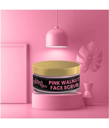 Mirah Belle Organic- Pink Walnut Face Scrub Exofiation & Dead Skin Skin Removal Facial Scrub 50 gm