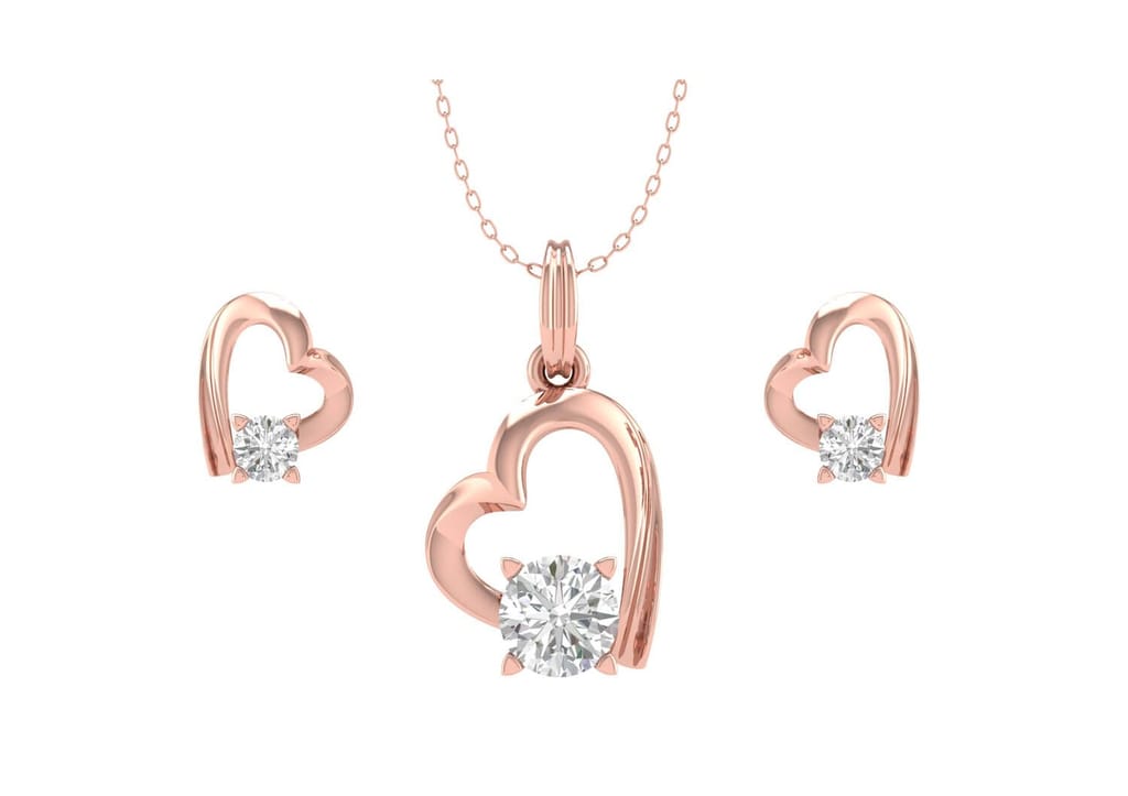 Connecting Heart Jewellery Set