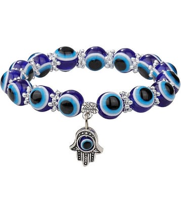 FASHION FRILL - Blue Bracelet ( Pack of 1 )