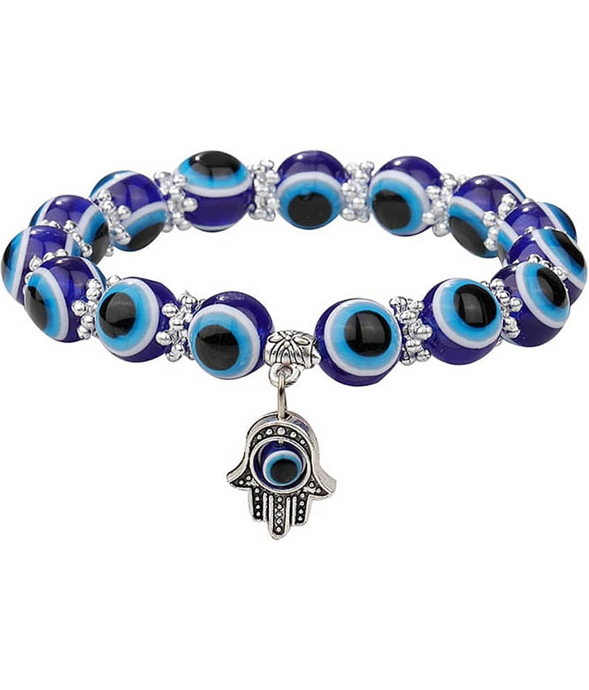 FASHION FRILL - Blue Bracelet ( Pack of 1 )