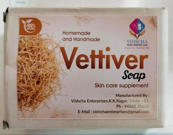 Vishcha Vettiver Soap Pack of 1