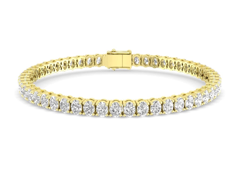 Infinite Ellipses Tennis Bracelet