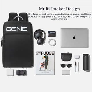 Gene Bags MP-1003 Laptop Bag With USB Port