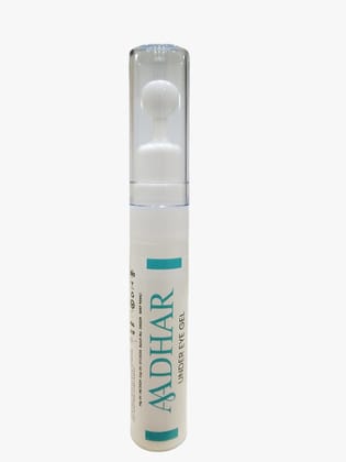 AADHAR Under Eye Gel for DarkCircles, Puffiness & Fine Lines |90% Users Saw Reduced DarkCircles | with Built-In CoolingMassage Applicator | Vitamin Efor Puffiness - 15 ml