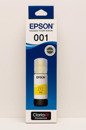 001 Epson Yellow ink Bottle.