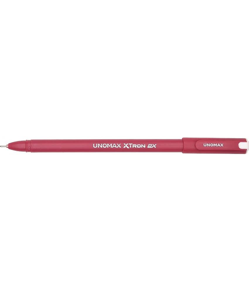 Unomax Xtron 2X Ball Pen Red Pack of 30